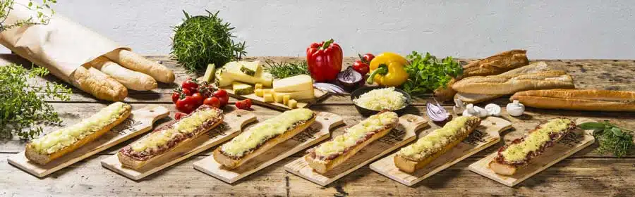 Überbackene Stahmer-Baguette